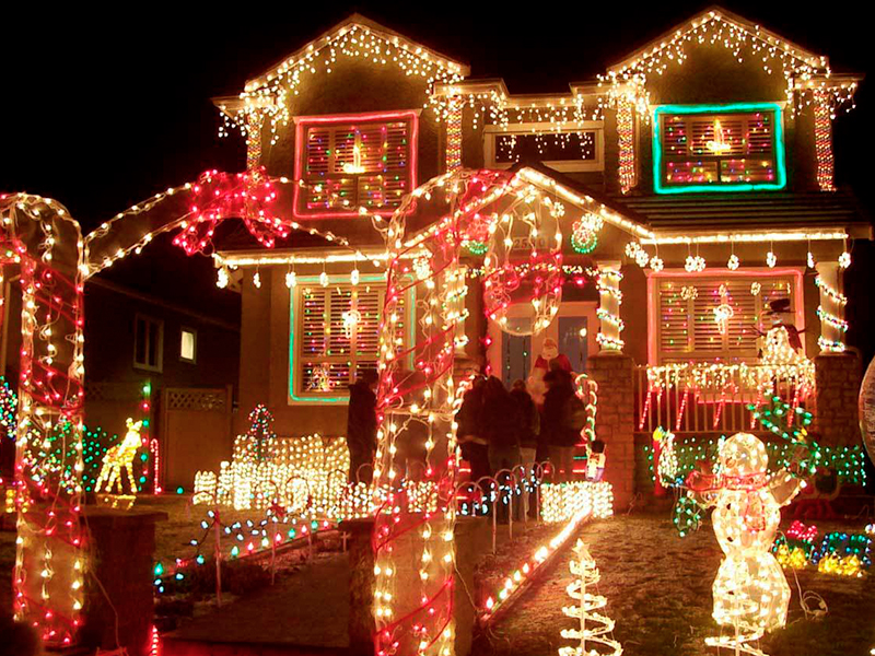 Decoración de casa para navidad
